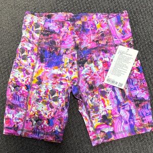 Vibrant Pink and Purple Women's Shorts